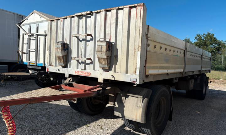 Rimorchio 2 assi SPONDE ALLUMINIO IANACAR