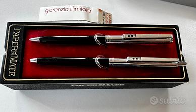 Papermate set penna e portamina