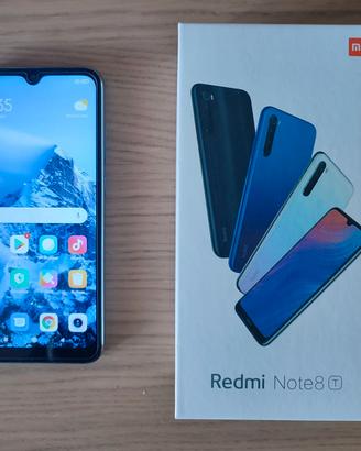 Redmi Note 8 64 GB con schermo lineato.
