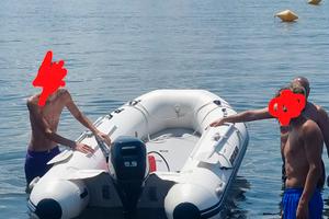 Gommone + 2 motori mercury,evinrude
