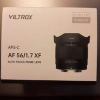 Viltrox 56mm F1.7 X mount (per Fuji)