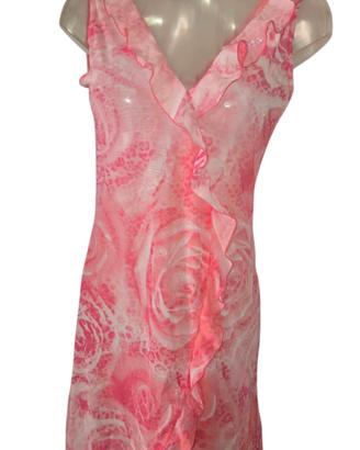 Blumarine Blugirl abito con rose