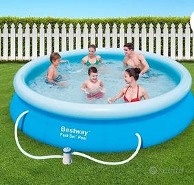 Piscina fuoriterra per terrazzo e giardino