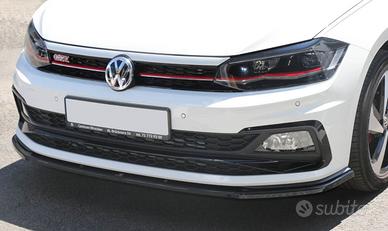 Lama spoiler paraurti anteriore vw polo gti 2017