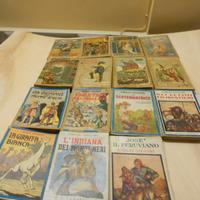 Lotto 15 volumi / libri E.Salgari 1928 - 1942