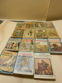 Lotto 15 volumi / libri E.Salgari 1928 - 1942