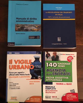 Libri per concorsi nella pubblica amministrazione