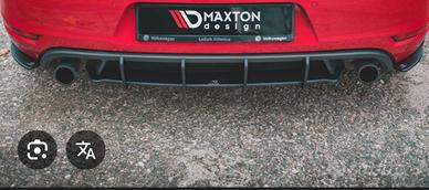 Diffusore posteriore golf