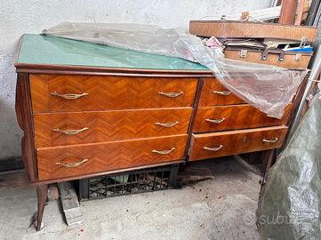 2 Como' vintage piu' credenza anni 50 e 60