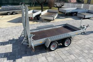 Rimorchio carrello x MiniEscavatore Nuovo SCONTATO