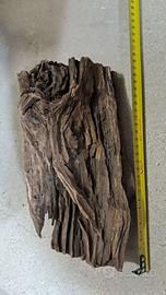 Tronco allestimento acquario