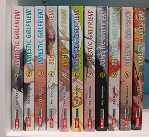 Domestic Girlfriend manga volumi 1-10 + 15