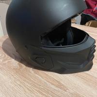 Casco uomo nero opaco Scorpione Exo Combat