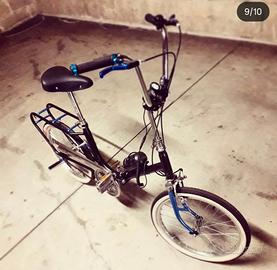 bicicletta  tipo Graziella  restaurata pieghevole