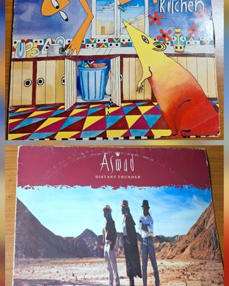 2 vinili 33 giri reggae Aswad Distant Thunder UB4P