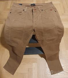 Jeckerson Jeans uomo TG 32 colore marroncino 