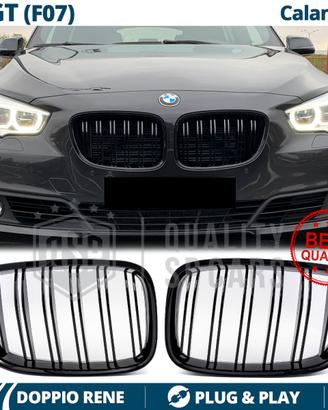 GRIGLIE Doppio Rene per BMW Serie 5 GT F07 Nera L