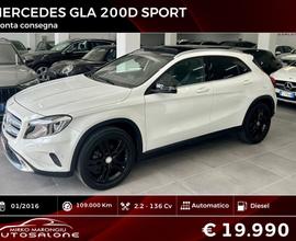 Mercedes-benz GLA 200 d Sport TETTO finanziabile
