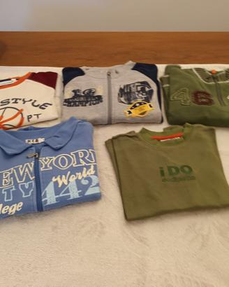 Abbigliamento bimbo 6 anni