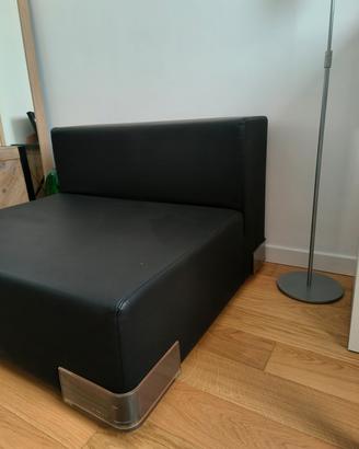 Poltrona Kartell Plastic Duo nera