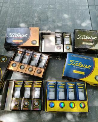 palline  golf Titleist nuove