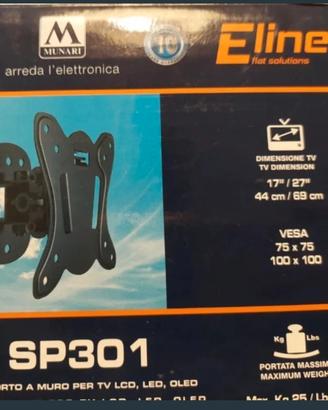 supporto tv a muro