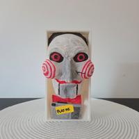 Ferma libro Billy di Saw stampato in 3D 