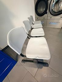 Panca da attesa 4 posti - Come nuova