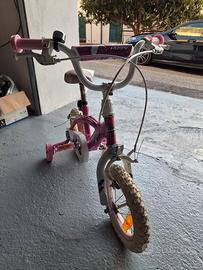 Bici Bimba Huffy Glimmer 12" pollici con rotelle 
