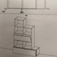 DUE LIBRERIE IN ROVERE BIANCO