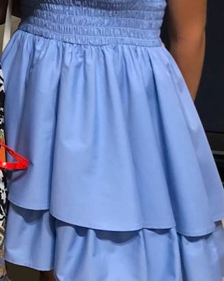Vestito ragazza azzurro chiaro VICOLO