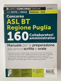 Libro Concorso ASL BT Regione Puglia collaborator