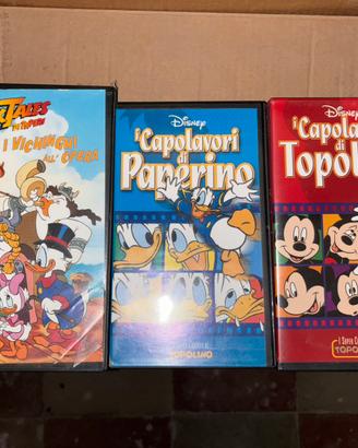 Lotto VHS Cartoni Animati e Film D’animazione