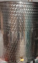 CONTENITORE IN ACCIAIO PER VINO
