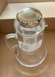 Caraffa in vetro GANCI con cilindro refrigerante