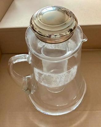 Caraffa in vetro GANCI con cilindro refrigerante