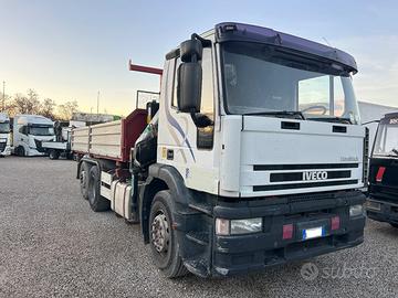 Iveco eurotech 380cv gru pm 14 ribaltabile