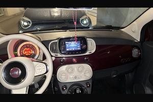 Fiat 500 Loungee GPL Landi Renzi 2015 bordeaux