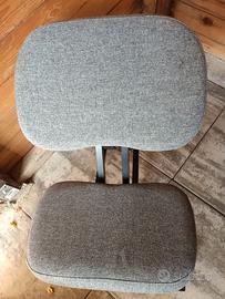 SEDIA IKEA EIFRED con appoggio per ginocchia