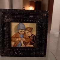 Riccardo Gatti Faenza Antico Quadro 1926 Formella 