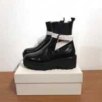 Stivaletti in pelle , nero, Giambattista Valli, 37