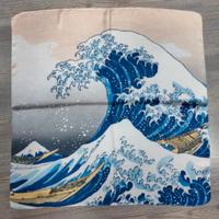 Foulard quadrato la grande onda di Hokusai 