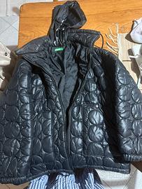 Giubbotto  nero taglia XLBenetton