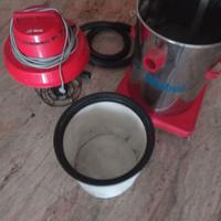 Bidone aspirapolvere/liquidi professionale WIRBEL