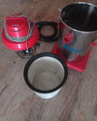 Bidone aspirapolvere/liquidi professionale WIRBEL