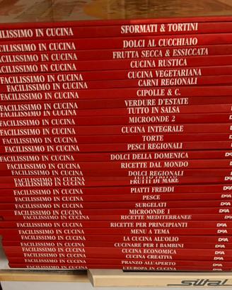 Collana libri cucina