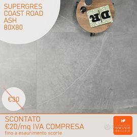 Piastrelle in gres porcellanato Coastroad Ash