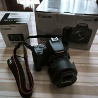 Canon EOS 250D + 18-55 IS STM + EF 50mm STM