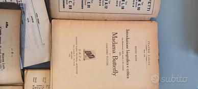 libretto lirico Madame Butterfly di Giacomo Puccin