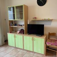 Mobile tv + credenza